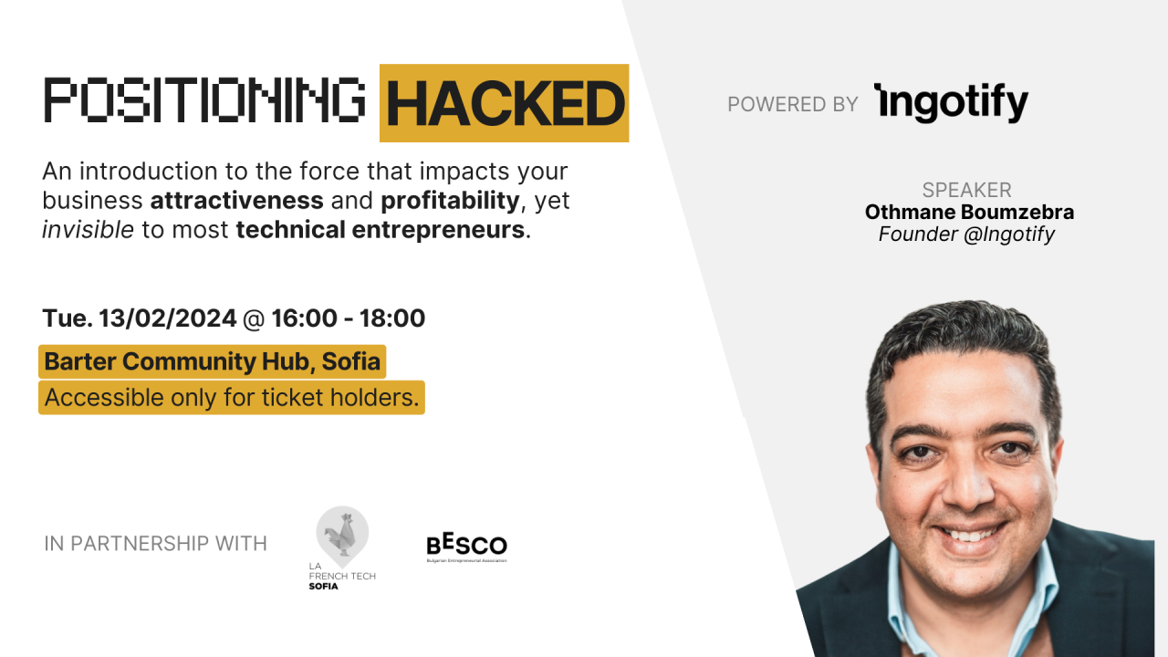 Positioning Hacked for Technical Entrepreneurs